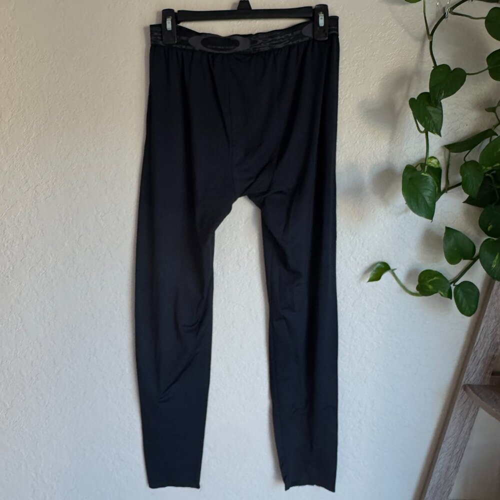 Oakley Men’s Black Lounge Pants Joggers Size S | Stretch Elastic Waist - Picture 3 of 5